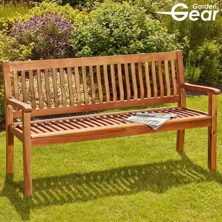 Photo of 3 seater garden bench (Hyde SK14) #1