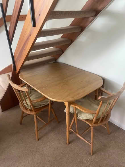 Photo of free Dining table and 2 chairs (Knaresborough HG5) #1