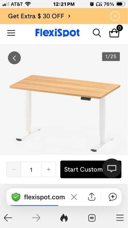 Photo of free Electric sit/stand desk (Delridge West Seattle) #1