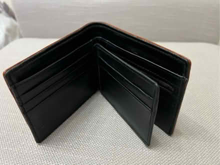 Photo of free New/unused black leather wallet (Westbrook WA5) #3