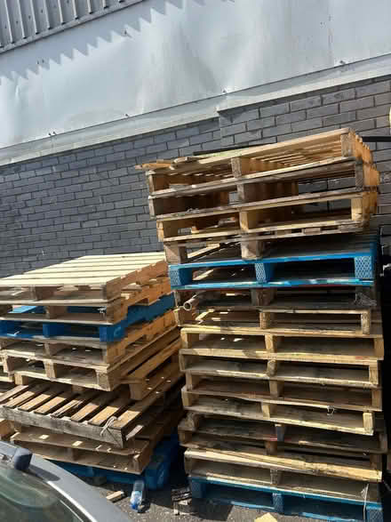 Photo of free wooden 2-way pallets (Argall Avenue Industrial Estate E10) #3