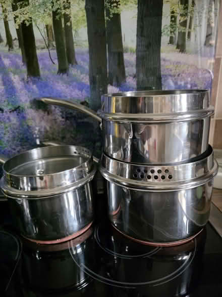Photo of free X3 saucepans (Burgess hill) #1