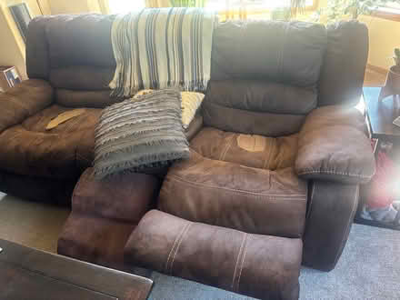 Photo of free 3 piece reclining sectional (Southeast Kennewick) #3