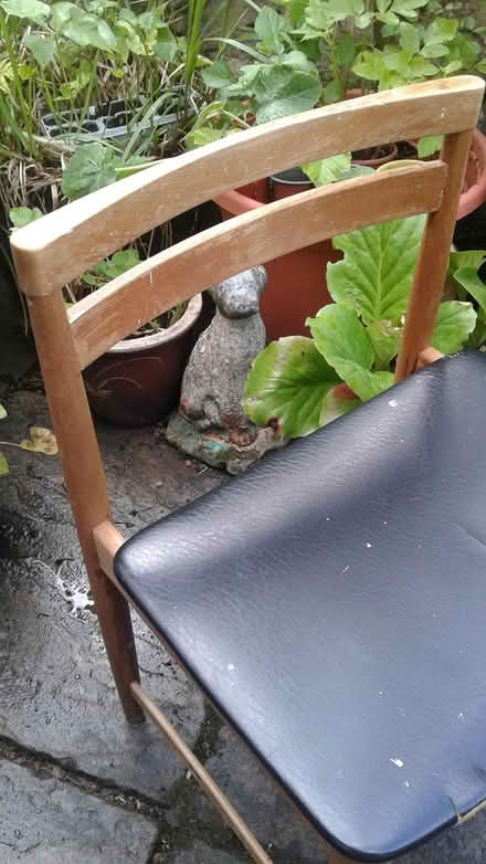 Photo of free Vintage solid wood chair (OX25 Upper Heyford) #2