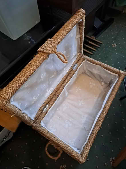 Photo of free Wicker storage Basket (Crofton Park, Brockley) #2