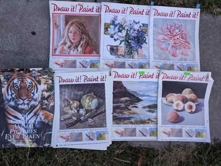 Photo of free Draw/paint magazines (Calcot RG31) #1