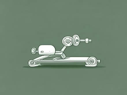 Photo of Weight set and bench (Healey OL12) #1