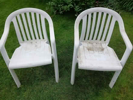 Photo of free plastic garden chairs (West Bridgford NG2) #2