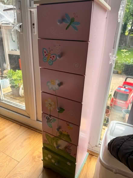 Photo of free kids wood shelf and coffee table (CH49) #4