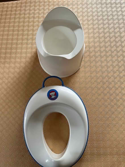 Photo of free Childs potty and toilet seat (Leverstock Green HP2) #1