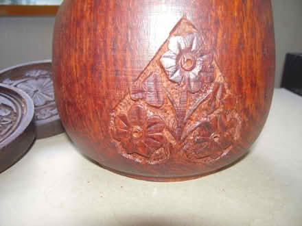 Photo of free Hard carved wood glass mats - 6 (Maidenhead SL6) #3