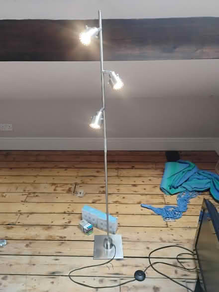 Photo of free Tall lamp (Dumbarton road La13bx) #1