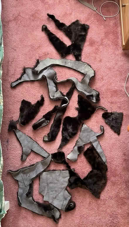 Photo of free Leather/ fur scraps (Purley CR8) #1