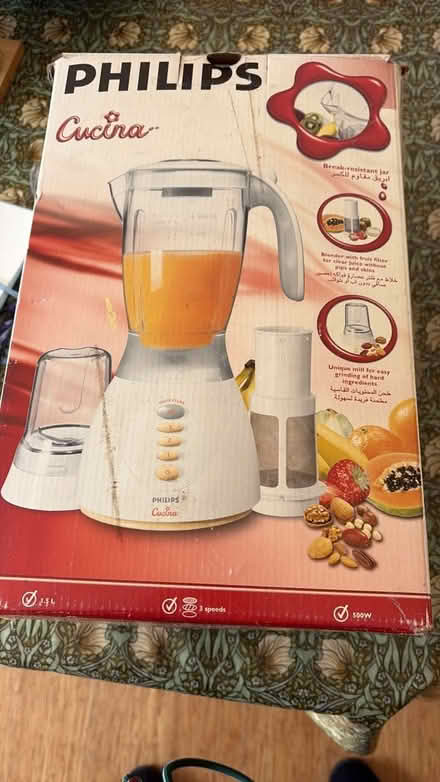 Photo of free Phillips Cucina Blender (Skipton BD23) #2