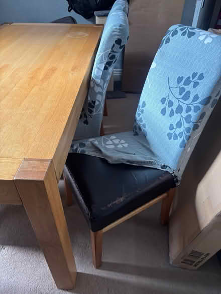 Photo of free dinning table and 6 chairs (Blaydon NE21) #2