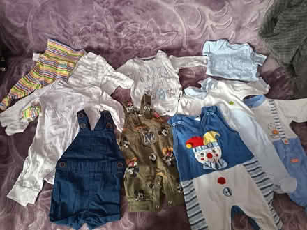 Photo of free Baby boy 0-3 months bag of clothes (Close to St Richard's hospital) #2
