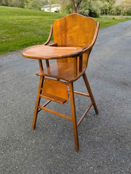 Photo of free Wood High Chair (New Paltz) #1