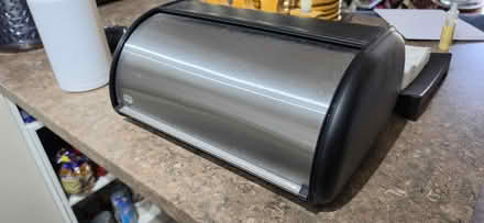 Photo of free Stainless steel breadbin (Cranfield MK43) #1