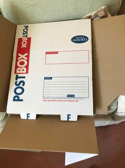 Photo of free Large flat pack box (Shepherds Bush) #1