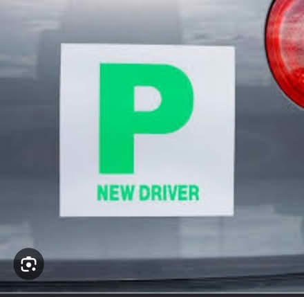 Photo of P sign for new driver (Ba2) #1