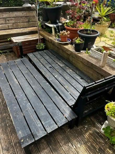 Photo of free Plastic outdoor table (Mumbles SA3) #1