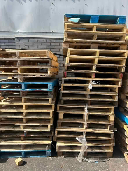 Photo of free wooden 2-way pallets (Argall Avenue Industrial Estate E10) #1