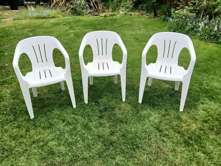 Photo of free plastic garden chairs (West Bridgford NG2) #3
