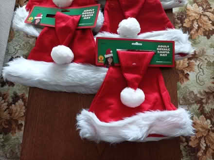 Photo of free Adult Santa Hats Times Eight (Seaside BN23) #3