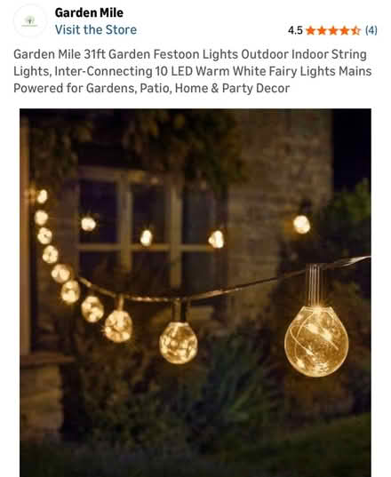 Photo of free plugin lights for garden (gu12) #1