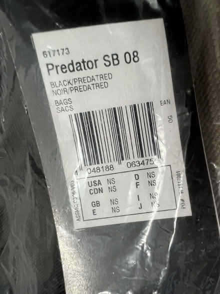 Photo of free New/unused Adidas Predator shoe bag (Westbrook WA5) #2