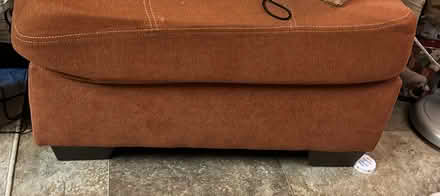 Photo of free Red loveseat and ottoman (North Mt Juliet 37122) #3