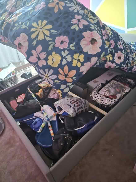 Photo of free Under storage king size bed (LE77AD) #2