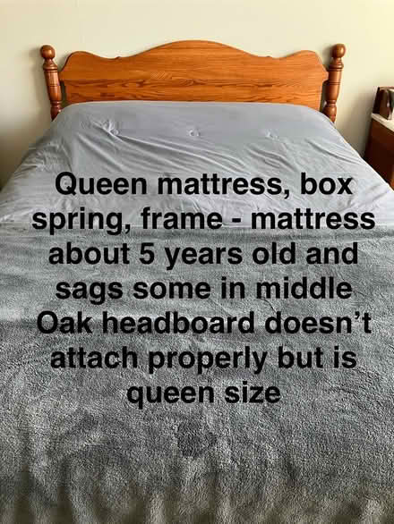 Photo of free Queen size (North East, Md) #1