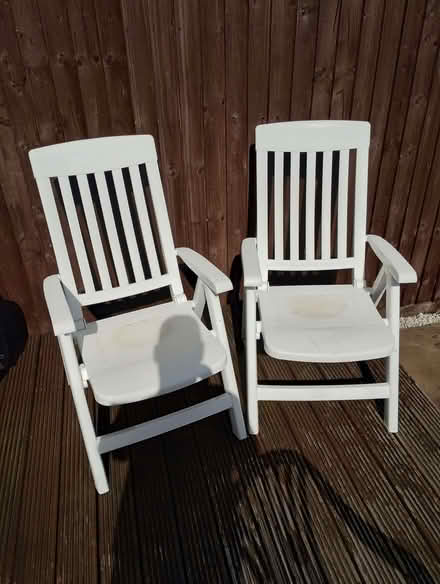 Photo of free Plastic outdoor chairs (Tarleton PR4) #1