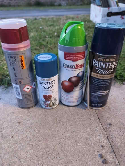 Photo of free Spray paints (Calcot RG31) #1