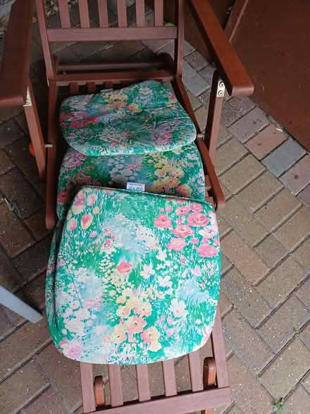 Photo of free Green seat cushions (Abingdon OX14) #1