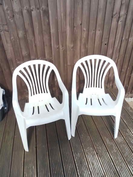 Photo of free Plastic outdoor chairs (Tarleton PR4) #3
