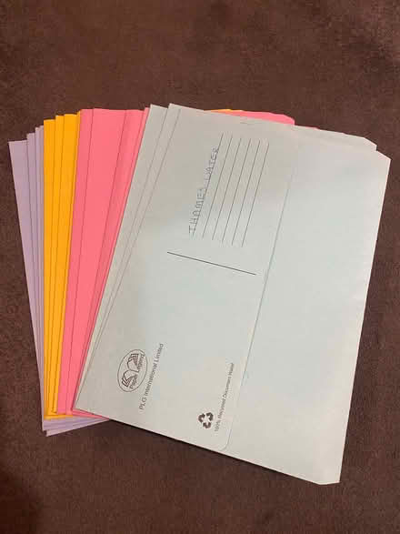 Photo of free 16 document wallet cardboard folders (Cogges OX28) #1