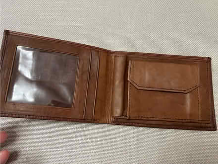 Photo of free New/unused brown leather wallet (Westbrook WA5) #2