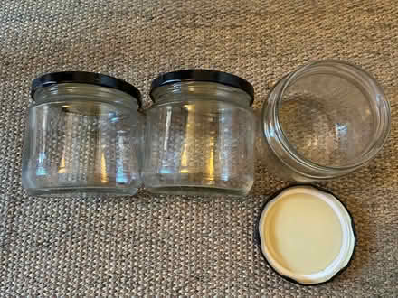 Photo of free Approx 20 wide neck glass jars and lids (Malvern WR14) #1