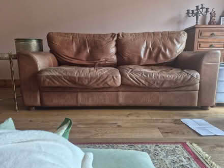 Photo of free Sofa and armchair (Mullingar) #1