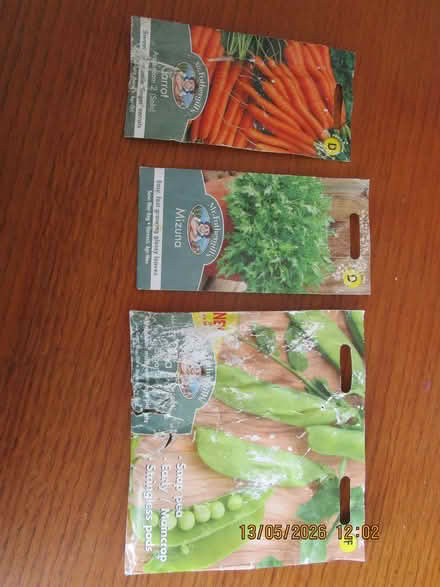 Photo of free 3 Packets of different seeds (Old Basing RG24) #1