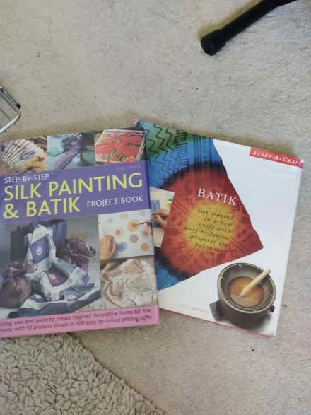 Photo of free 2 batik silk painting books (Reddingmuirhead FK2) #1