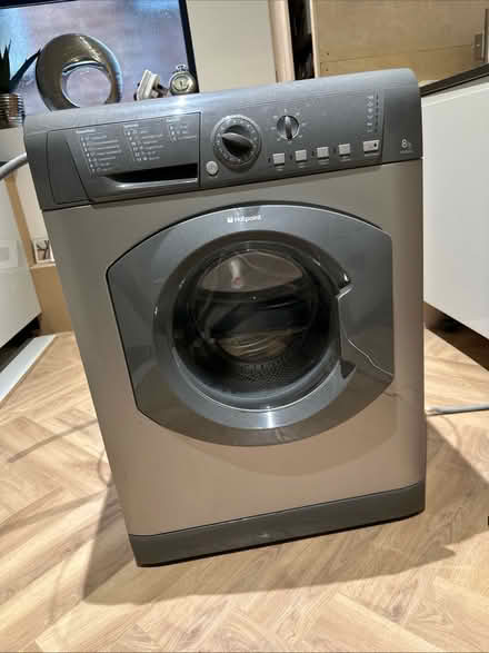 Photo of free Hotpoint Grey washing machine 8kg (Epsom KT18) #1