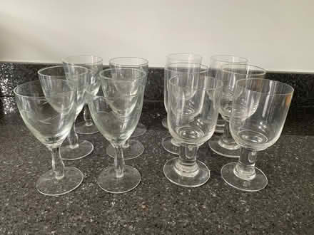 Photo of free Wine glasses (Little Paxton) #1