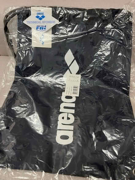 Photo of free New/unused Arena drawstring bag (Westbrook WA5) #1