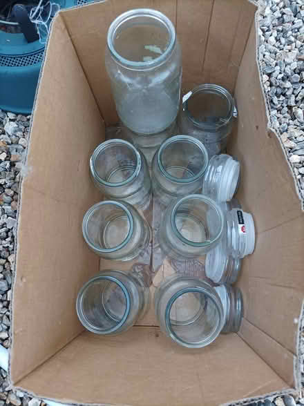 Photo of free 9 jars, Douwe Egberts 1ltr approx (Wymondham) #2