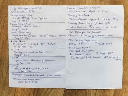 Photo of free Old Newspapers & magazines(see list (Lordswood, SO16) #2