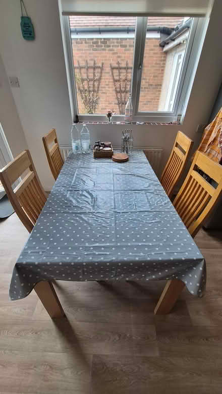 Photo of free Wooden Dining Table with 4 chairs (Bexleyheath DA7) #3