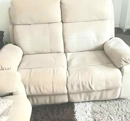 Photo of free 2 + 3 Seater Sofas in Beige (Redhill RH1 2BL) #1